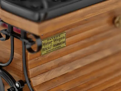 Benz Patent Motorwagen 3D model