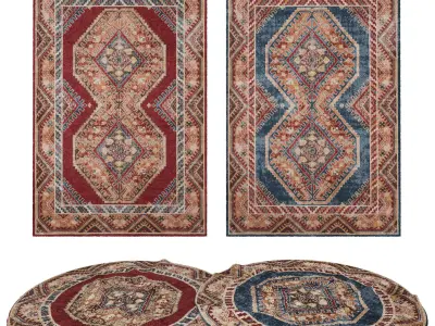 Rugs No 365 Low-poly 3D model