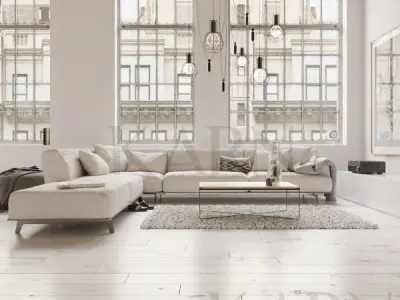 Luxury Living Room on a Residense Modern Style 3D model