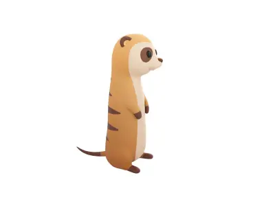 Character309 Meerkat 3D model