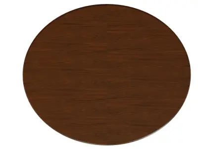 Classic wood table 1200 3D model