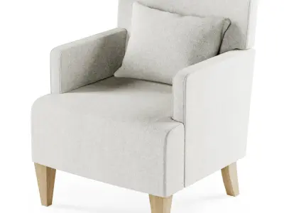 Brentwood Lounge Chair  3D model