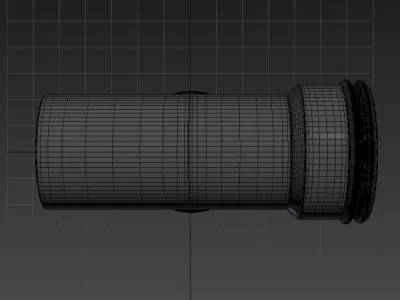 Plastic Pipe Tee 3D model