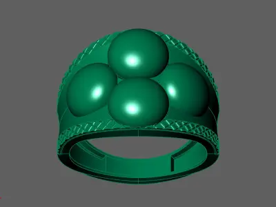 Plain Ring Women Ready STL 3DM Models Womens Rings 3D models 3D print model 69