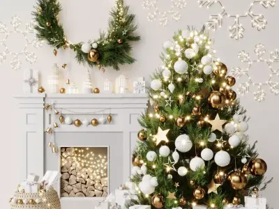 Christmas decoration 3D model purchase