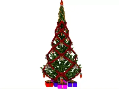 Christmas Tree collection 3D model