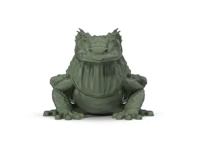 frog printable 3D print model