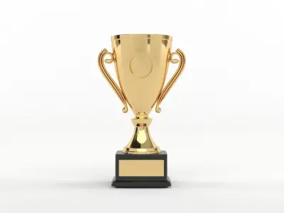 Cups Trophy 3D model 16