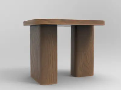 Hewy Coffee Table Low-poly 3D model