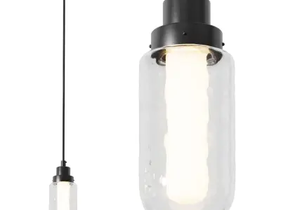 Pendant lamp Faro Barcelona BRUME 3D model