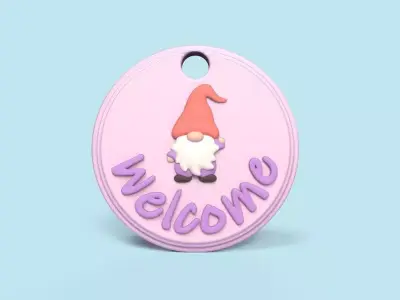 Gnome Ornament 3D print model