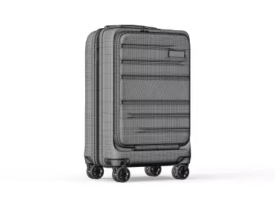 Trolley Low-poly 3D model