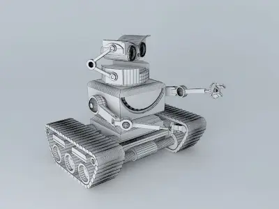 Robot Voda I Free 3D model