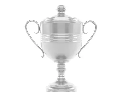 Trophy Cup 3D model 44