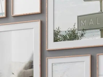 Photo Frames Set  85 3D model