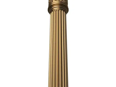 Column Capital 01103 Low-poly 3D model