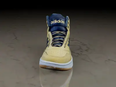 Adidas Hoops 3 Mid Clean Scan 3D model