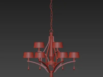 MANITOU chandelier 3D model