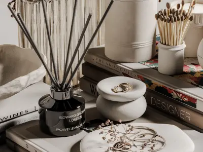 decorative set 134 3D model