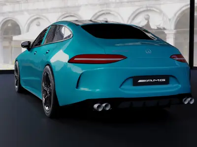 Mercedes AMG GT 63 3D model