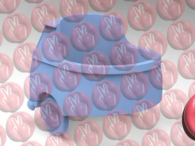 Bague Car Matte for 3d printing 3D model