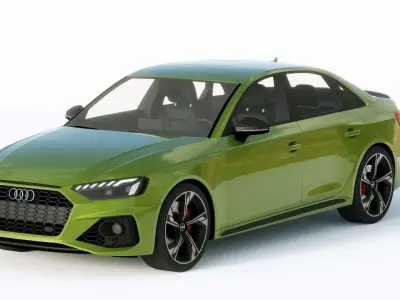 Audi RS4 Sedan 3D model