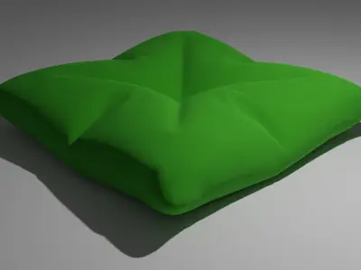 pillow Low-poly 3D model