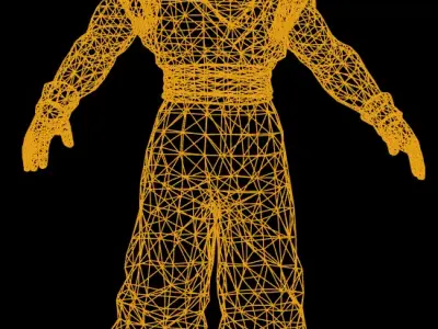 GOKU 3D MODEL  3D model