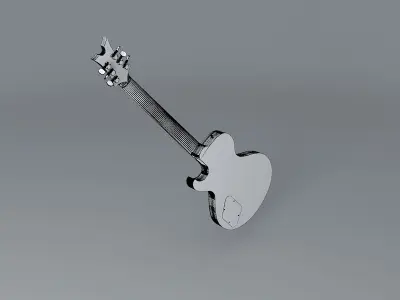 Dean Leslie West 40th Anniversary guitar Free 3D model