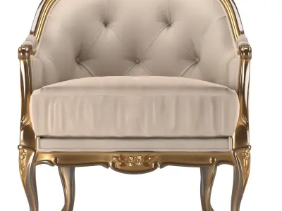 Claude armchair Mantellassi 3D model