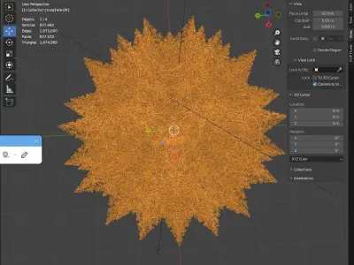 religion kaleidoscope decorative accessories 3D model