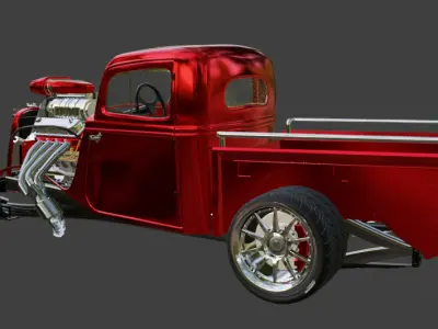 hot rod 3D model