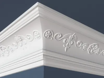 Decorative Crown Molding 3D model order