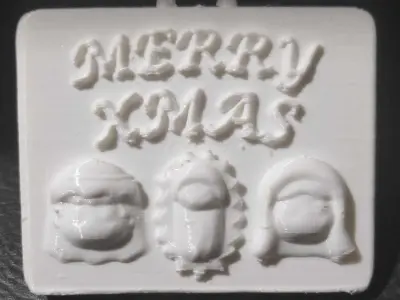 Nativity Scene Ornament 3D print model