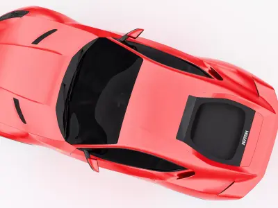 Ferrari 812 superfast 3D model