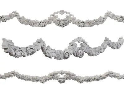 Classic carved 180 3D model