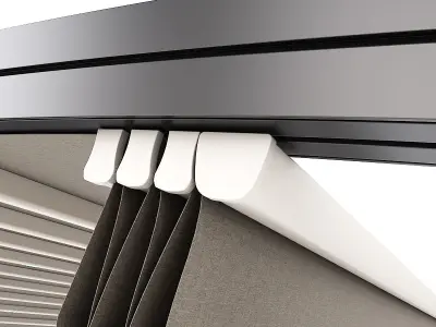 Motorized Pergola 4 3D model