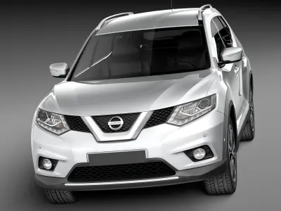 Nissan X-Trail 2014 3D model