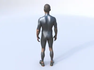 Triathlon 3D model