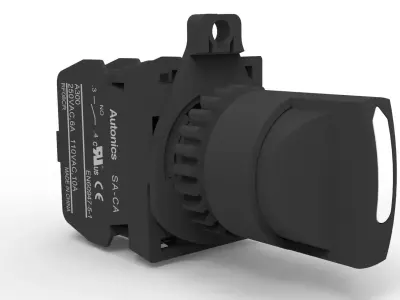  selector Switch Button 3D model