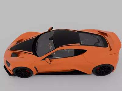 Zenvo TS1 GT 3D model