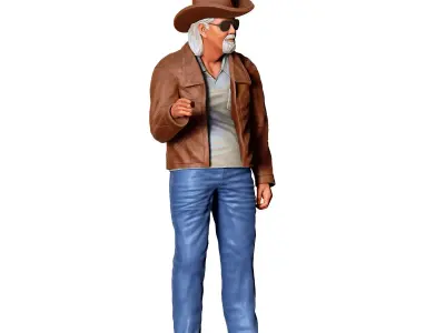 N1 Car show spectators  3D print model