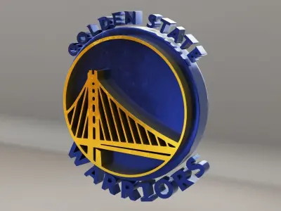 NBA Golden State Warriors 3D model