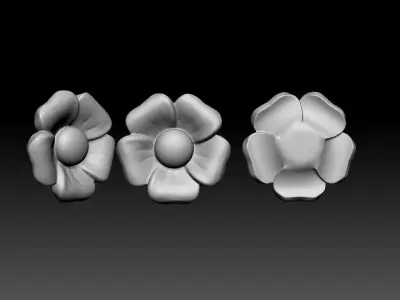 Little Flower Free 3D model