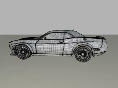 Dodge srt Hellcat 3D model