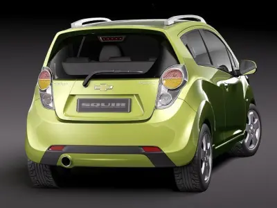 Chevrolet Spark CG 2010 3D model