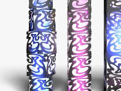 Stage Decor 09 3D model