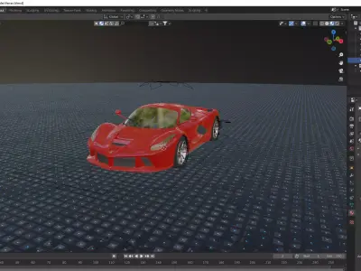 Ferrari car 3D model buy