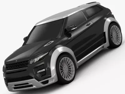 Range Rover Evoque Hamann 2012 3D model