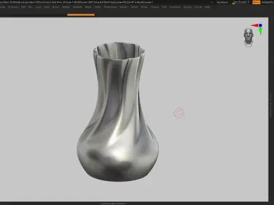 vase pot planter 3d print 863  3D print model
